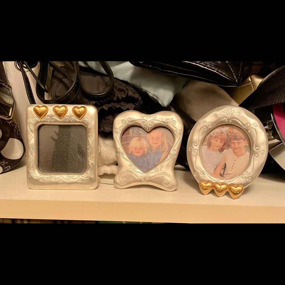 Silver and Gold Brighton Picture Frames